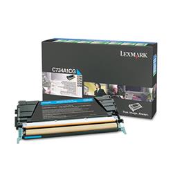 TRD734A1CG Cyan Toner Cartridge for Lexmark - 6K Yield
