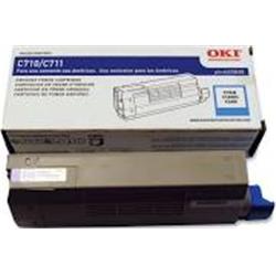 Picture of Trend TRD711C 44318603 Cyan Toner Cartridge for Okidata - 11.5K Yield