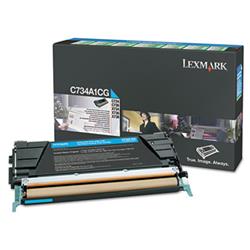 Picture of Trend TRD746A1CG Cyan Toner Cartridge for Lexmark - 7K Yield