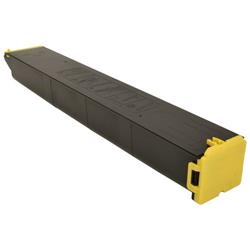 Picture of Compatible COMMX61NTY Sharp Yellow Toner Cartridge - 24K Page Yield