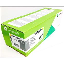 Picture of Lexmark 24B6510 Genuine OEM Yellow Toner Cartridge for XC6152 & XC8155 - 20K Page Yield