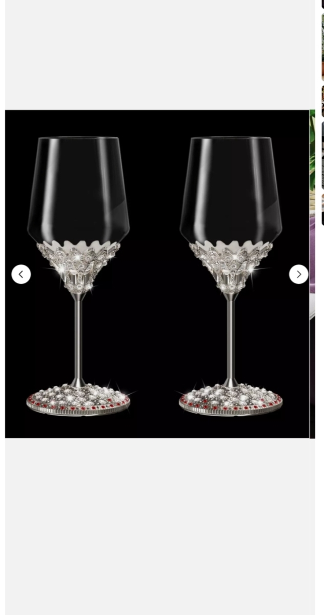 Picture of Glass Dave  263 Valentine&apos;S Day Wine Glasses - Suitable for Wedding Anniversary&#44;Birthday Gift&#44;President&apos;S Day&#44;Father&apos;S Day&#44;Mother&apos;S Day&#44;Thanksgiving Day&#44;Christmas Day and More