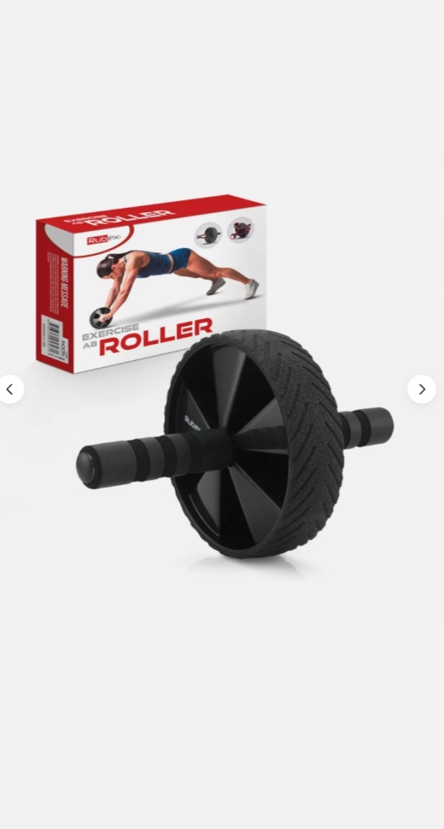 Picture of Rubex 265 AB Roller Workout Equipment - for Home Gym Full Body Fitness Training