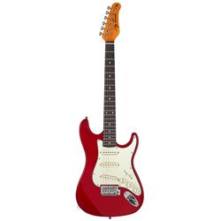 Picture of Jay Turser JT-30-MRD-A-U Jr. Series Double Cutaway Metallic Guitar&#44; Red