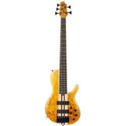 Picture of Cort Guitars A5PLUSSCAOP-U FW Artisan 5 String Single Cutaway Poplar Burl Top Swamp Ash Body Guitar&#44; Natural