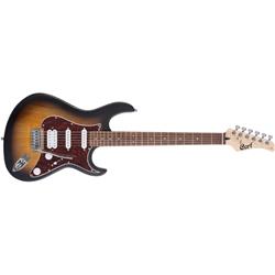 G110OPSB-U 6 String Double Cut Open Pore Electric Guitar, Sunburst