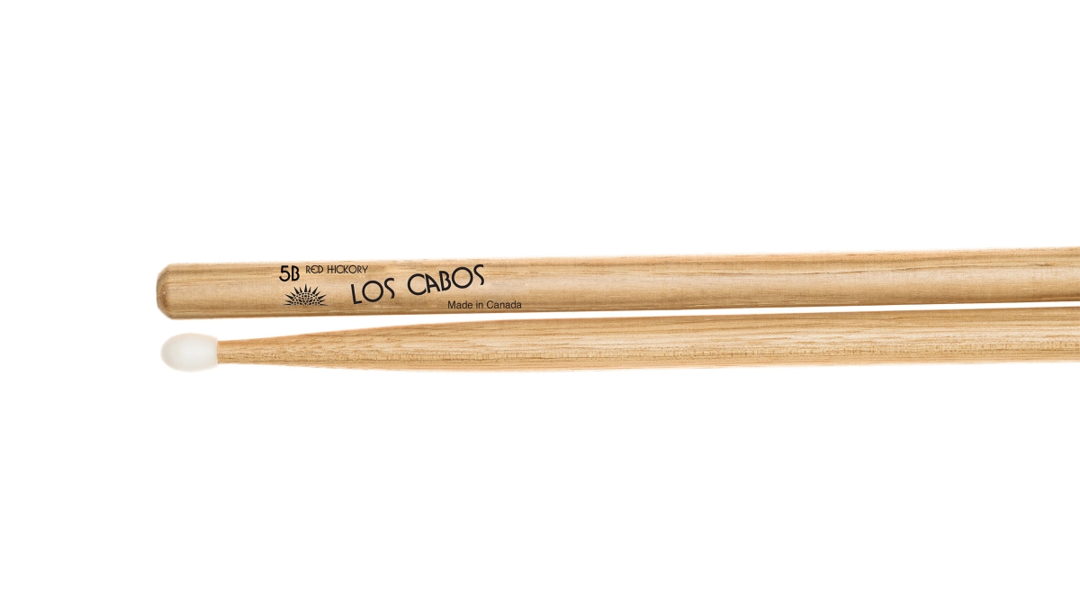 LCD5BRHN-U 5B Nylon Tip Red Hickory Drumsticks