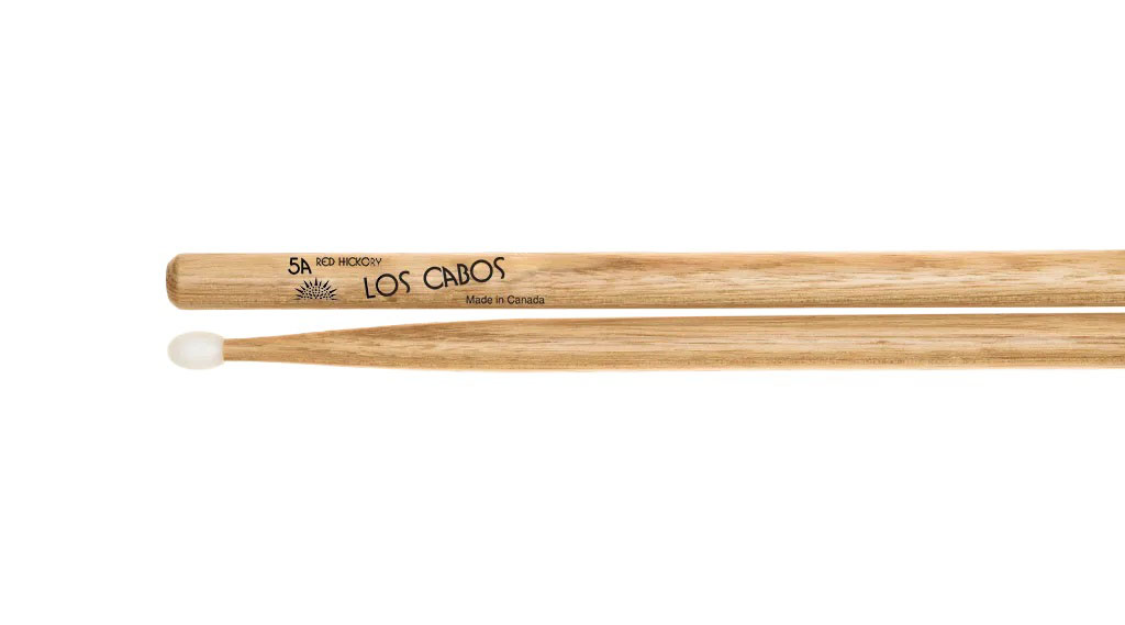 LCD5ARHN-U 5A Nylon Tip Red Hickory Drumsticks
