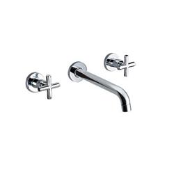 Picture of Dawn AB03 1035C Dawn Wall Mounted Double-Handle Concealed Washbasin Mixer&#44; Chrome