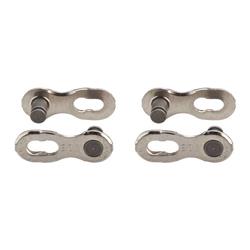 Picture of KMC Wheels 351181 5.9 mm Missing Link 10R Connector, Silver - Card of 2
