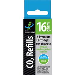 Picture of Genuine Innovations AR0845 20 g Threaded CO2 Cartridges - Pack of 6