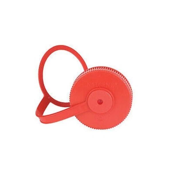 Picture of Nalgene 347894 63 mm Bottle Replacement Cap - Red
