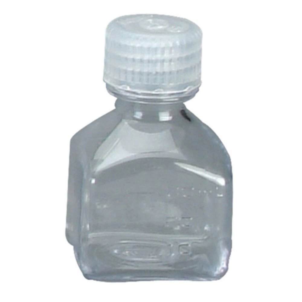 Picture of Nalgene 347867 1 oz Narrow Mouth Polycarbonate Square Bottle
