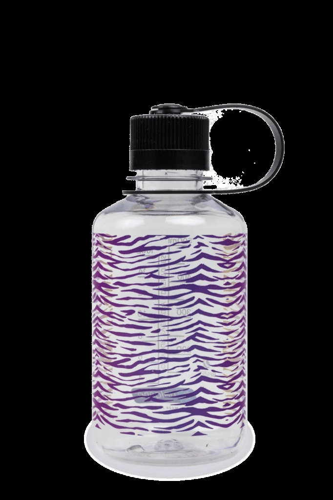Picture of Nalgene 348806 16 oz Narrow Mouth Sustain Animal Prints Zebra Bottle - Clear