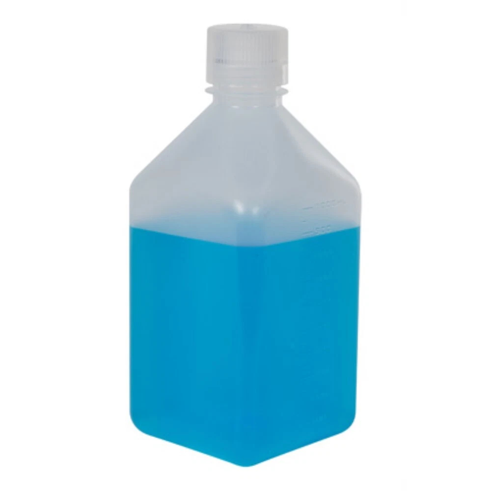 Picture of Nalgene 347870 32 oz Narrow Mouth Polycarbonate Square Bottle
