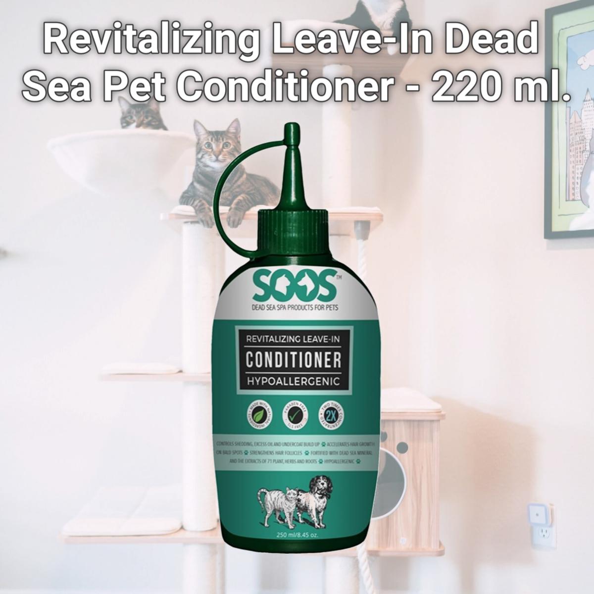 Picture of Soos PP108 Revitalizing Leave-In Dead Sea Pet Conditioner - 220 ml.