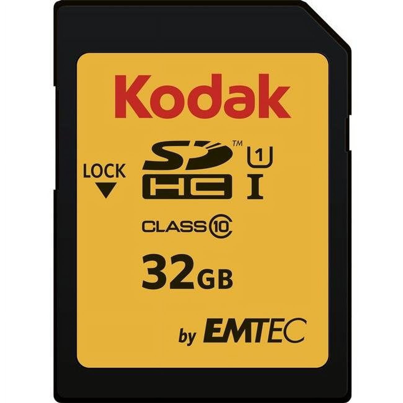 Picture of Kodak EKMSD32GHC10HPRK 32 GB UHS-I U3 Class 10 Ultra SDHS Memory Card