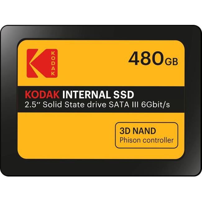 Picture of Kodak EKSSD480GX150K 480 GB Internal X150 Sata Solid State Drive