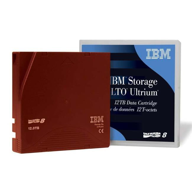 Picture of IBM 01PL054 12.0TB LTO-8 Ultrium Cartridge Library Pack