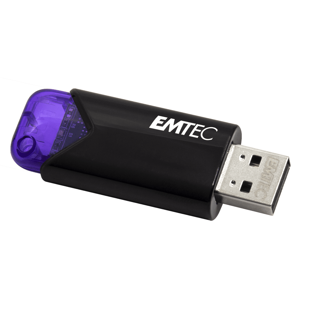 Picture of Emtec ECMMD128GB113 3.1 B113 Click Easy 128GB USB, Purple