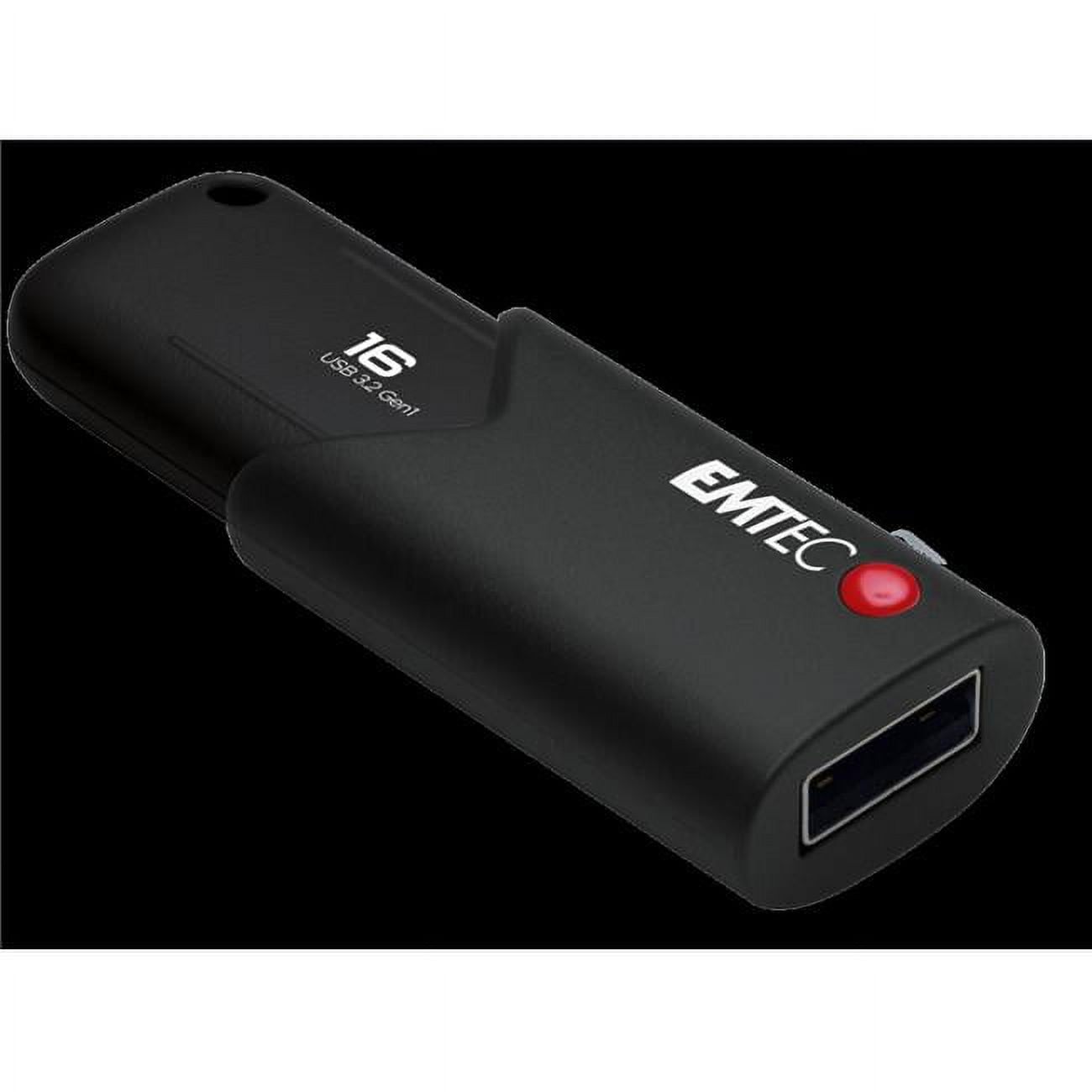 Picture of Emtec ECMMD16GB123 USB 3.1 B123 Click Secure 16GB Flash Drive