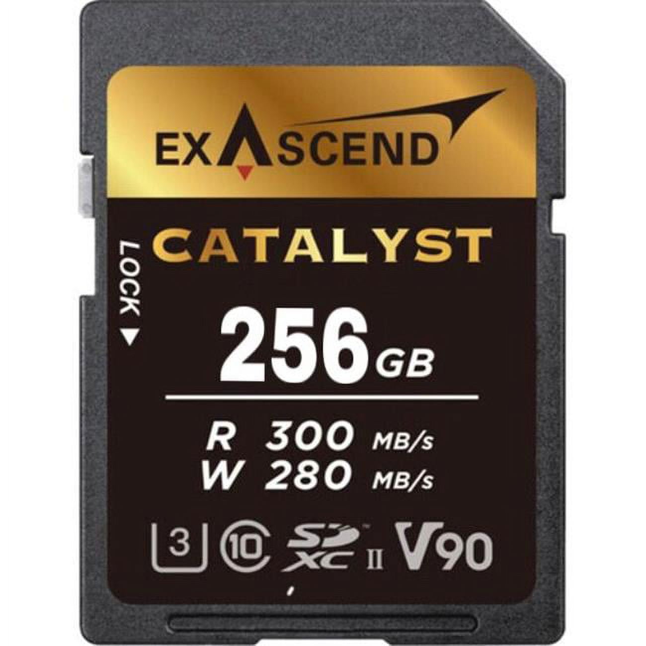 Picture of Exascend EX256GSDU1 256GB UHS-I V30 SD Catalyst Memory Card