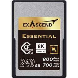 Picture of Exascend EXPC3EA240GB 240GB Essential CFexpress Type A Memory Card
