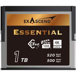 Picture of Exascend EXSD3X001TB 1TB Essential CFast Memory Card