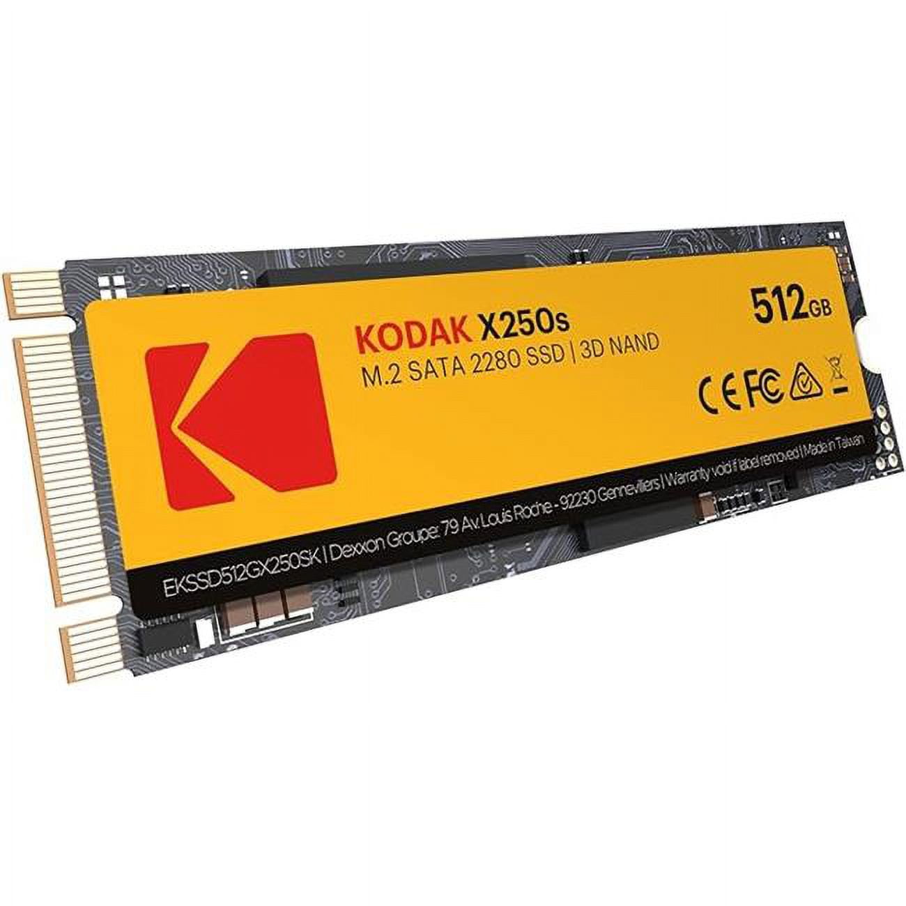 Picture of Kodak KODAK SSD M2 SATA X2 M2 Sata X250 512GB Solid State Drive