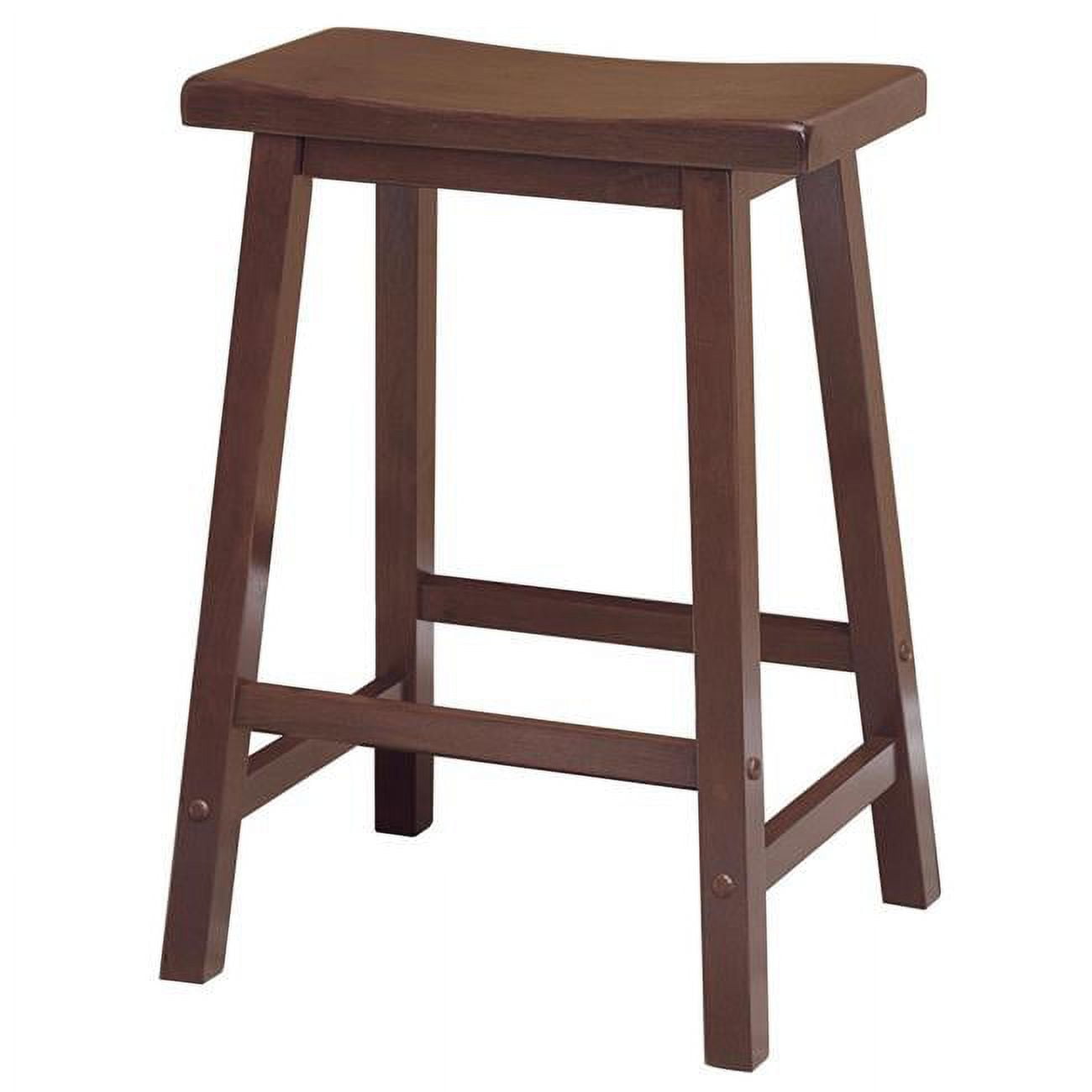 Picture of 2 Day Designs 169C24 24 in. Stool with Back&#44; Chocolate
