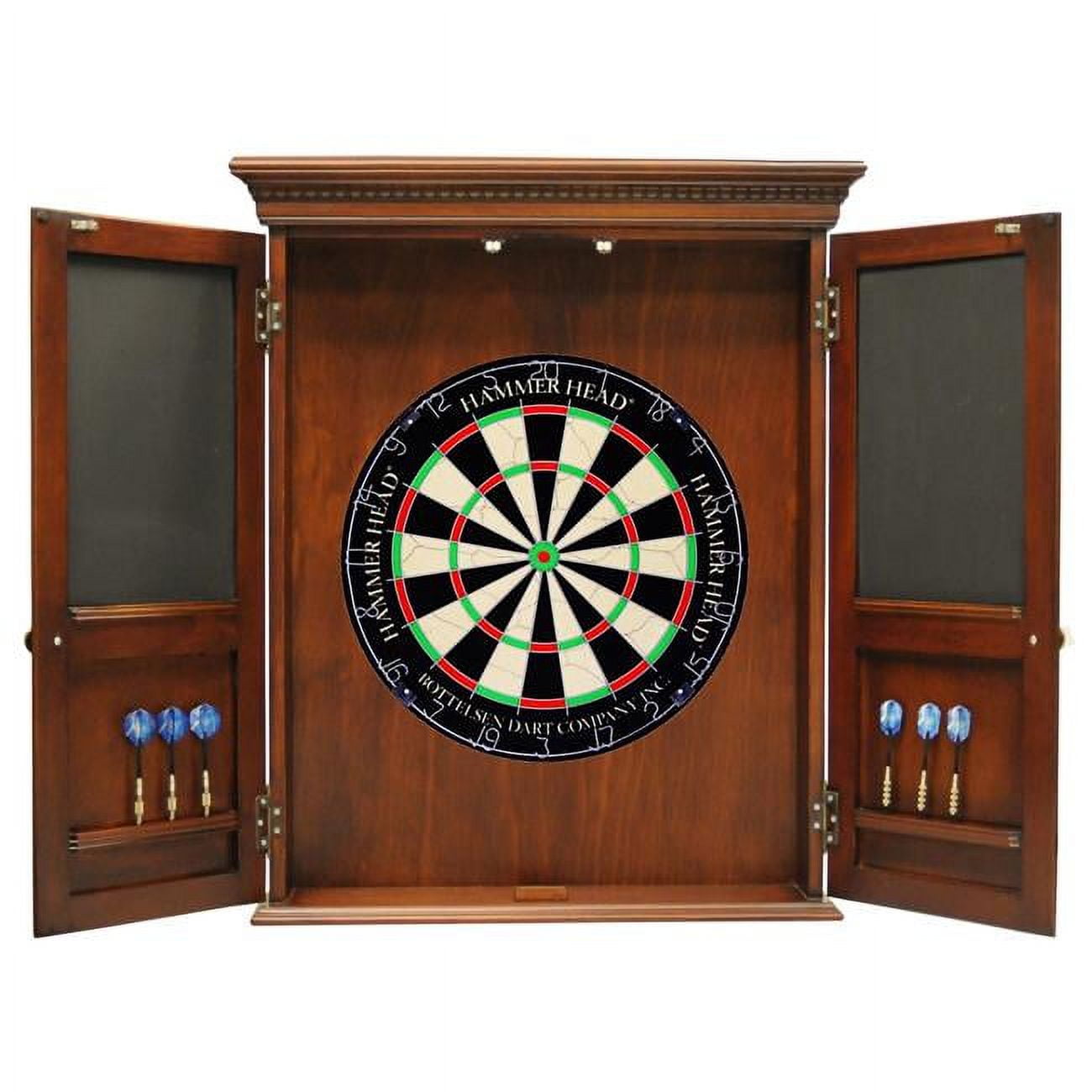 Picture of 2 Day Designs 771 Mission Dart Board Cabinet