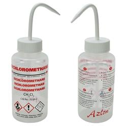 506495-0015 500 ml Dichloromethane Labeled GHS Washbottle