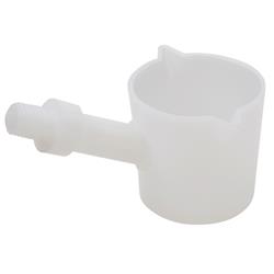 Picture of Dynalab 107035-0004 250 ml HDPE Beaker Double Spouted with Grad