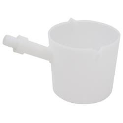 Picture of Dynalab 107035-0006 1000 ml HDPE Beaker Double Spouted with Grad