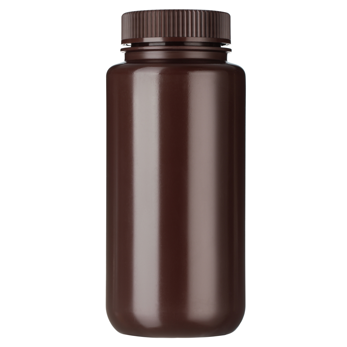 WMPB1000A Bottle Packaging WM Amber HDPE 1000ml