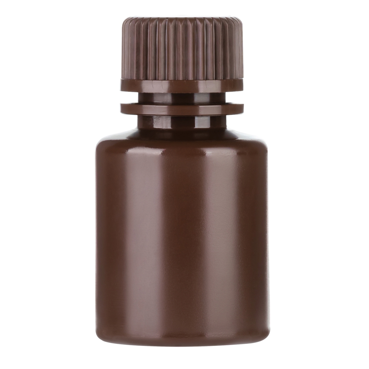 NMPB015A Bottle Packaging NM Amber HDPE 15ml