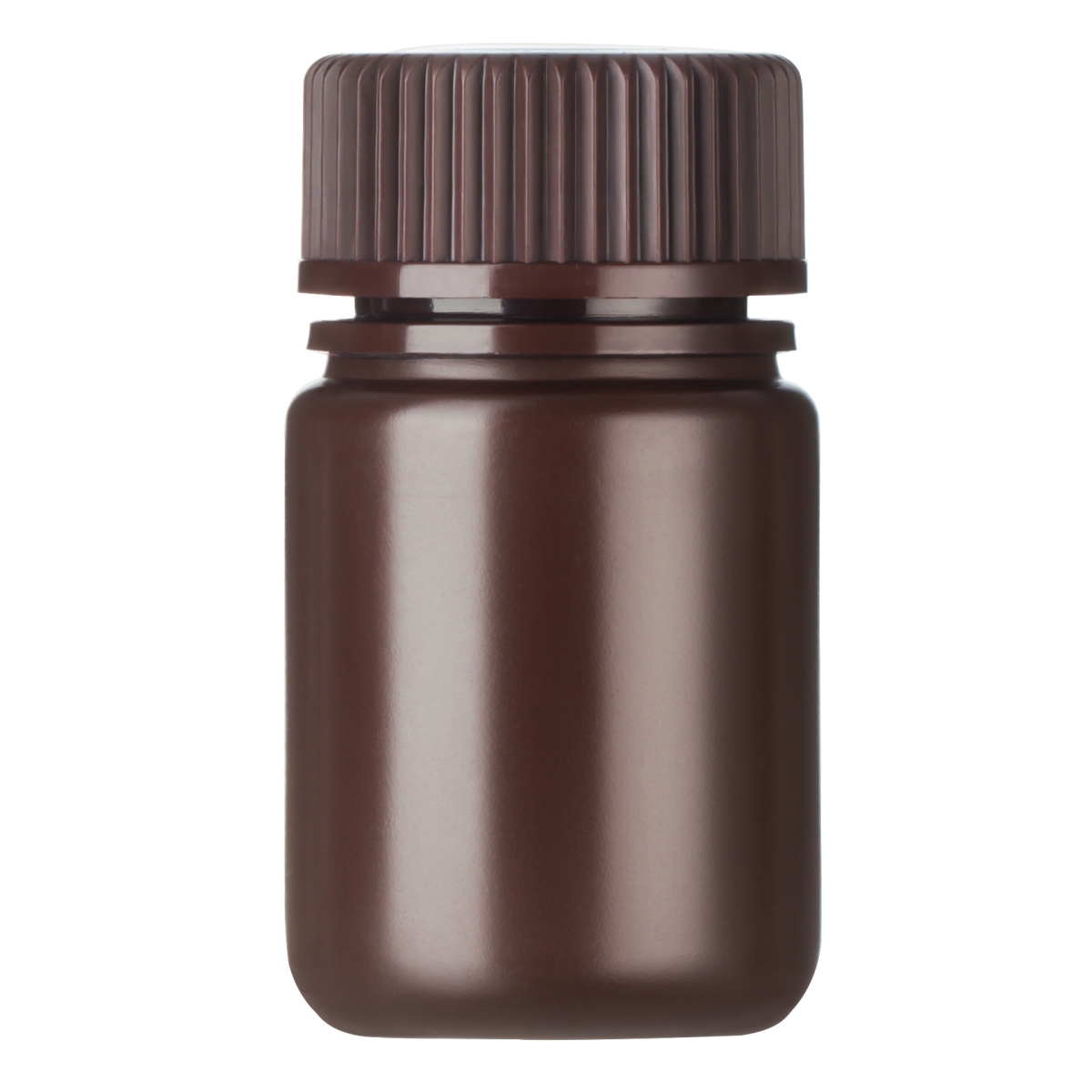 WMPB060A Bottle Packaging WM Amber HDPE 60ml