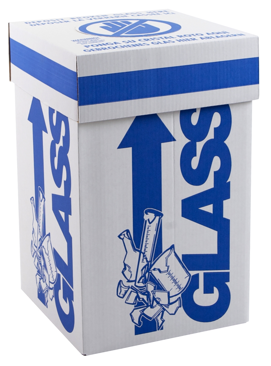 797035 Disposal Box Glass Intermediate,20x12x12 CS/6