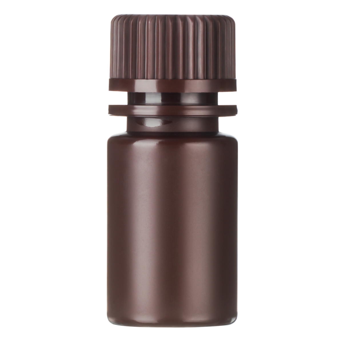 WMPB030A Bottle Packaging WM Amber HDPE 30ml