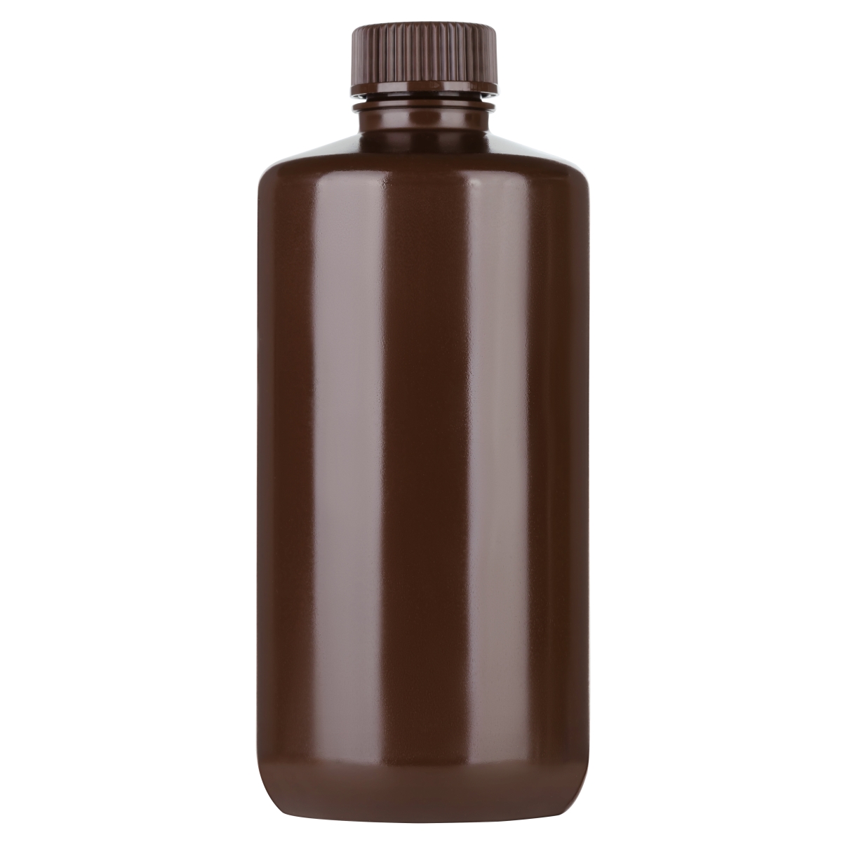 NMPB500A Bottle Packaging NM Amber HDPE 500ml