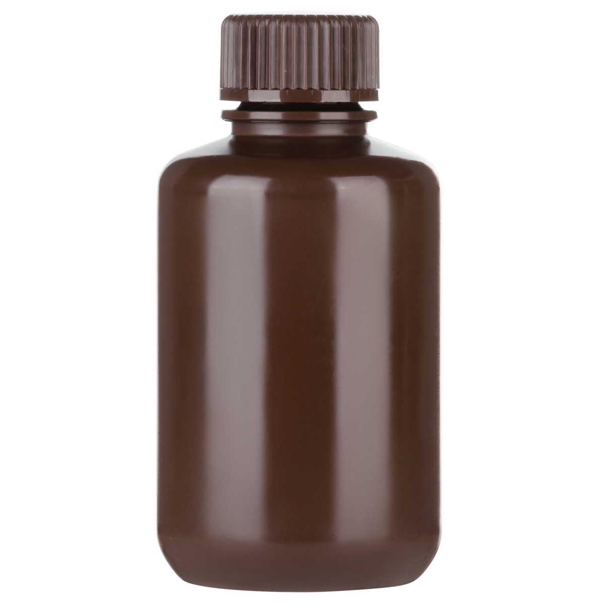 NMPB125A Bottle Packaging NM Amber HDPE 125ml