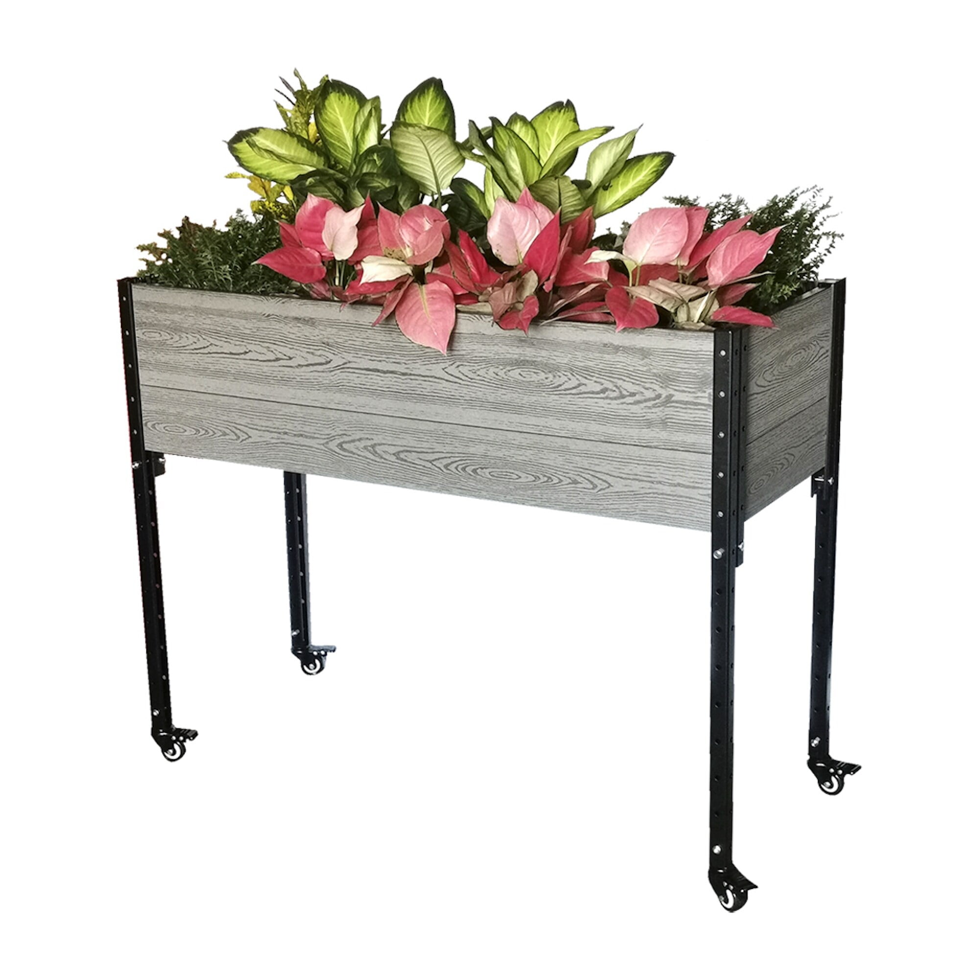 Picture of Everbloom E334519WG 45 x 19 x 36 in. Urban Mobile Garden Planter Box in Grey