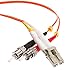 CableWholesale LCST-11001 Fiber Optic Cable LC ST Multimode Duplex 50-125 1 meter (3.3 foot)