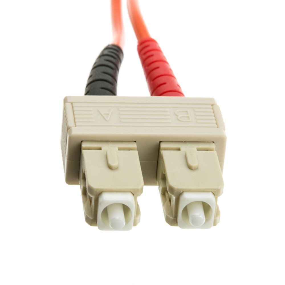 CableWholesale SCSC-11003 Fiber Optic Cable  SC  SC  Multimode  Duplex  50-125  3 meter (10 foot)
