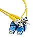 CableWholesale SCST-01202 Fiber Optic Cable  SC  ST  Singlemode  Duplex  9-125  2 meter (6.6 foot)