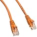 CableWholesale 13X6-031HD Cat6a Orange Ethernet Patch Cable Snagless Molded Boot 500 MHz 100 foot