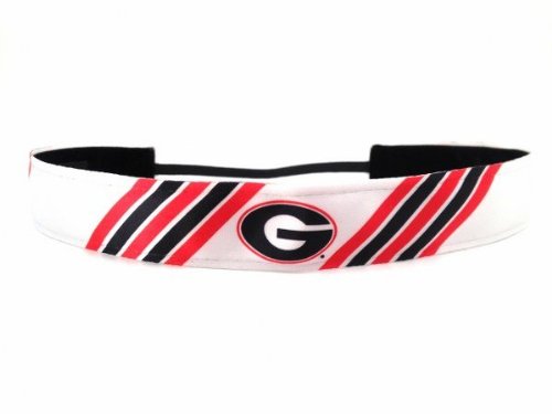 NCAA Georgia Stripes Headband - Pack of 2