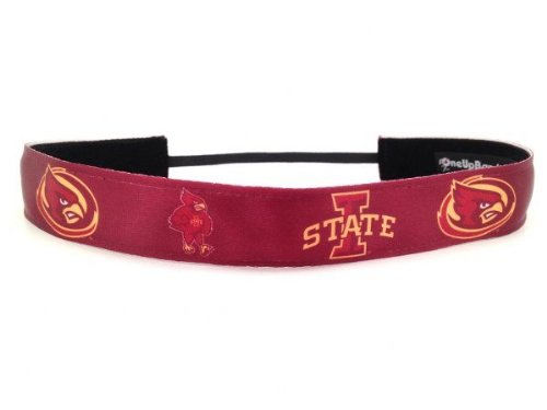 NCAA Iowa State Team Colors Headband - Pack of 2