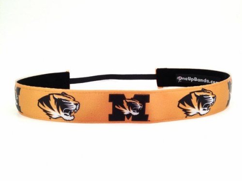 NCAA Missouri Team Colors Headband - Pack of 2