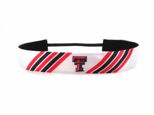 NCAA Texas Tech Stripes Headband - Pack of 2